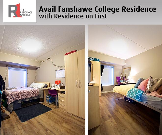 Avail Fanshawe College Residence with Residence on First