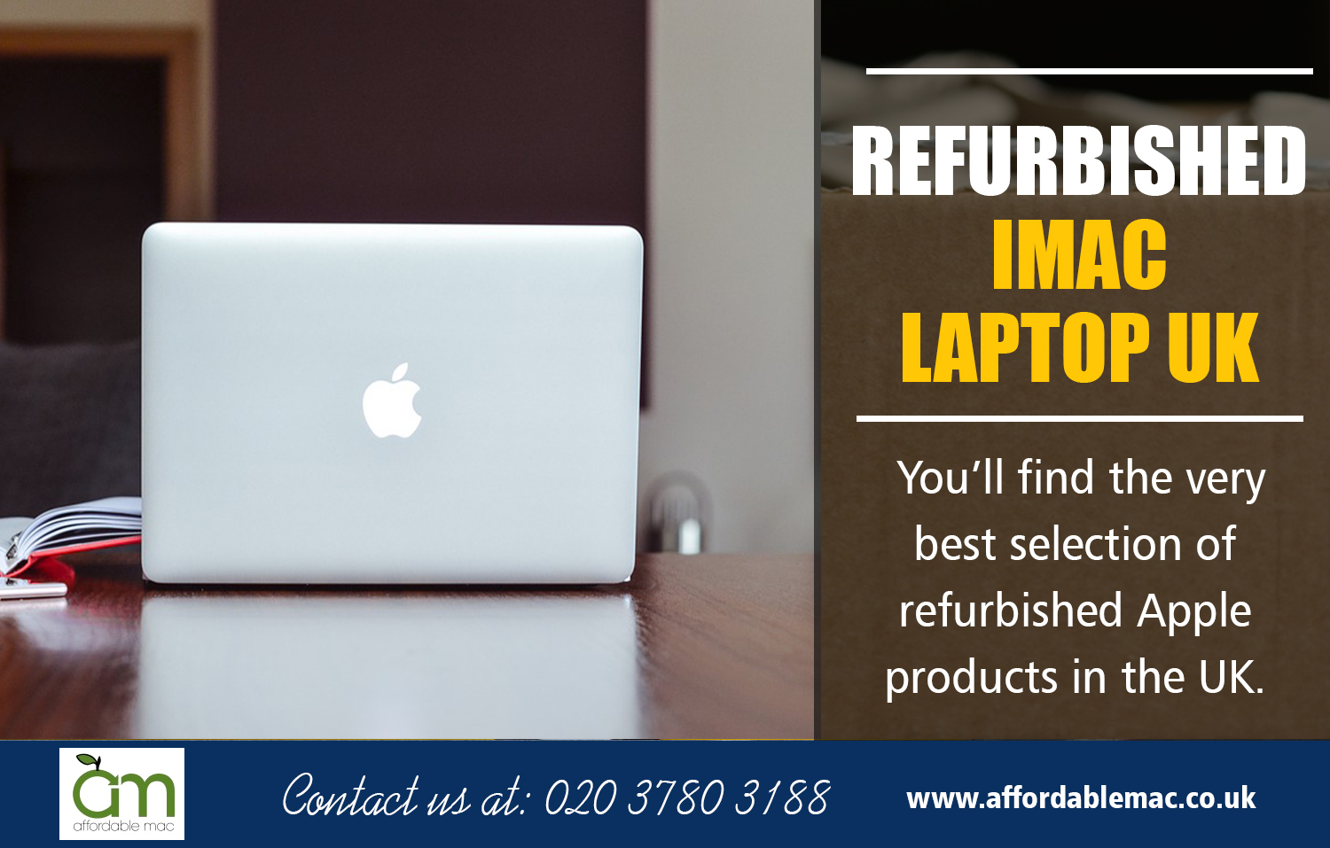 Refurbished iMac Laptop UK | Call - 020 3780 3188 | affordablemac.co.uk