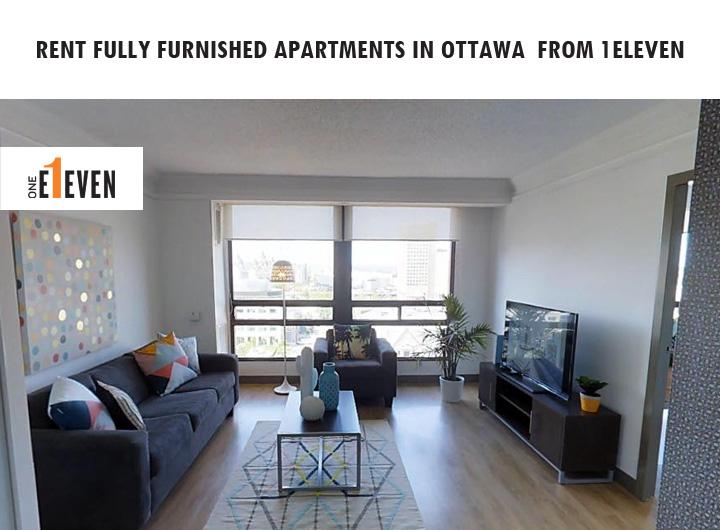 Rent Fully Furnished Apartments in Ottawa from 1Eleven