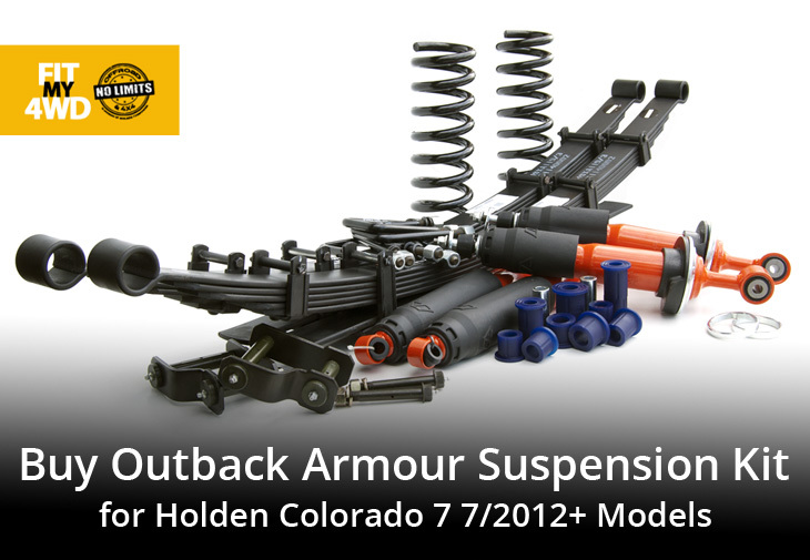 Buy Outback Armour Suspension Kit for Holden Colorado 7 7/2012+ Models