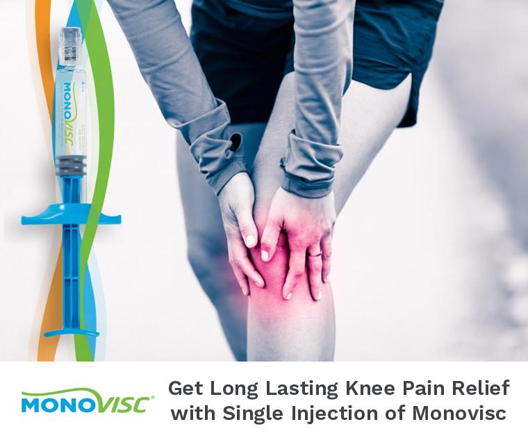  Get Long Lasting Knee Pain Relief with Single Injection of Monovisc
