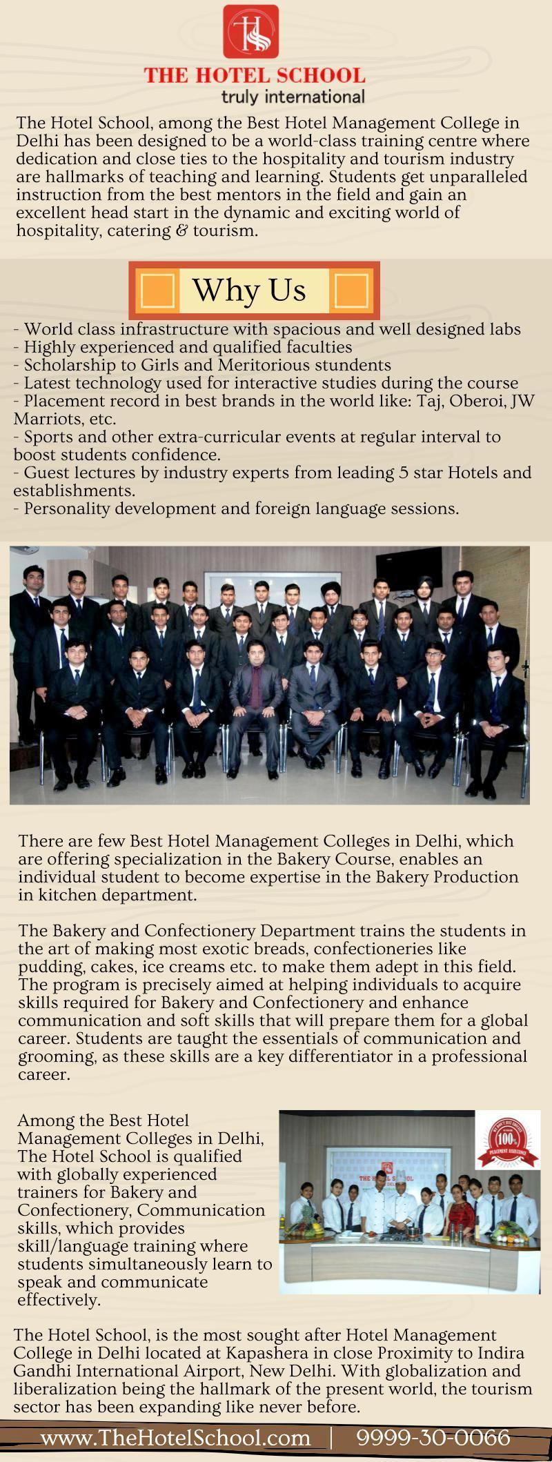 Hotel Management College in Delhi