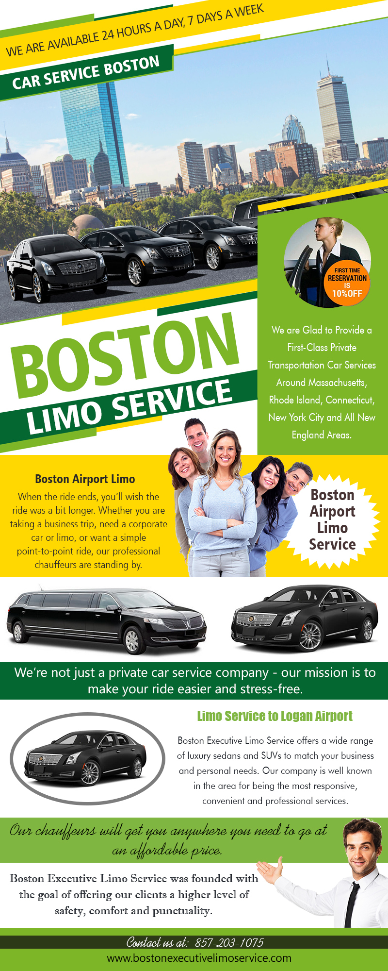 Boston Limo Service | 857-203-1075 | bostonexecutivelimoservice.com