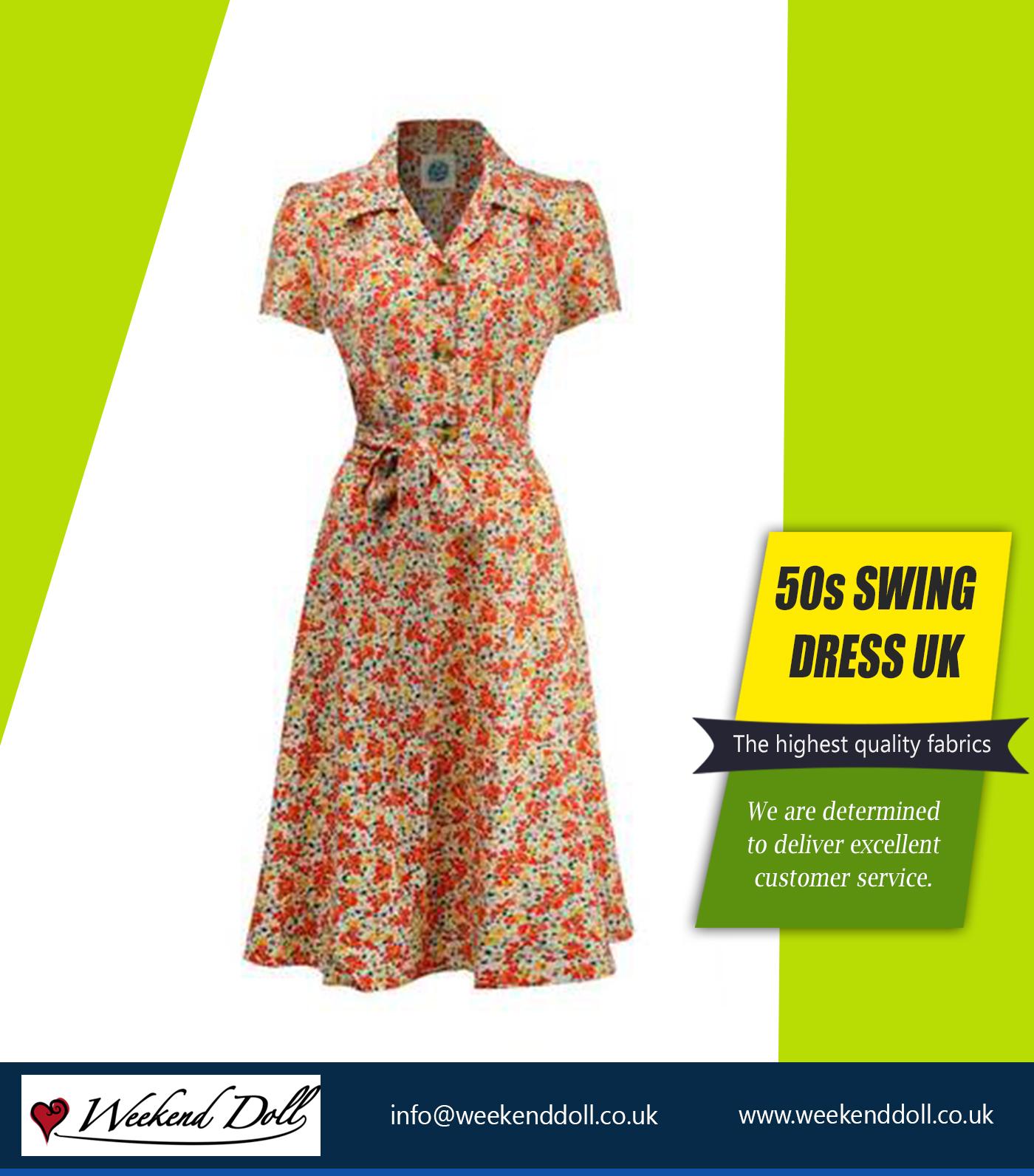 50s Swing Dress UK