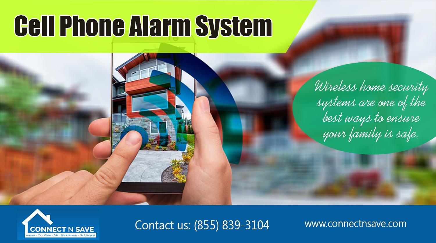 Cell Phone Alarm System | http://connectnsave.com/