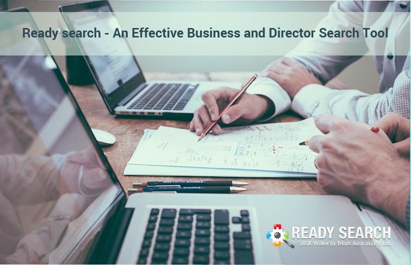 Ready search - An Effective Business and Director Search Tool